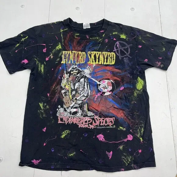EM | Shirts | Vintage Lynyrd Skynyrd Black Endangered EM | Shirts | Vintage Lynyrd Skynyrd Black Endangered